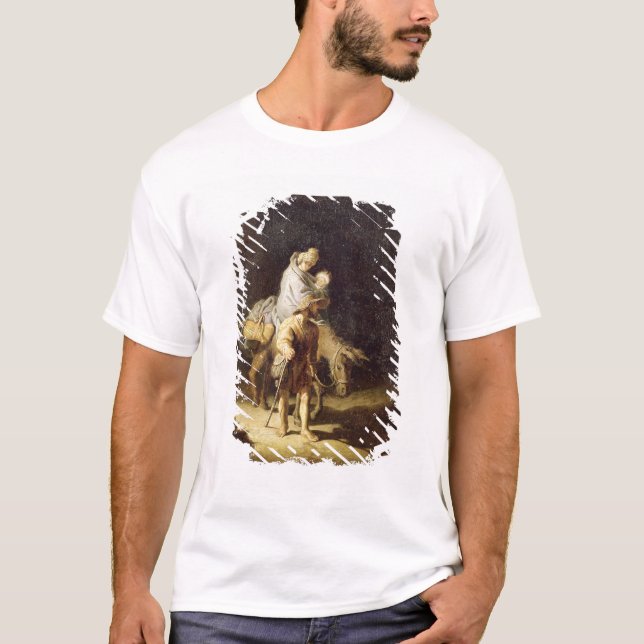 T-shirt O vôo em Egipto (Frente)