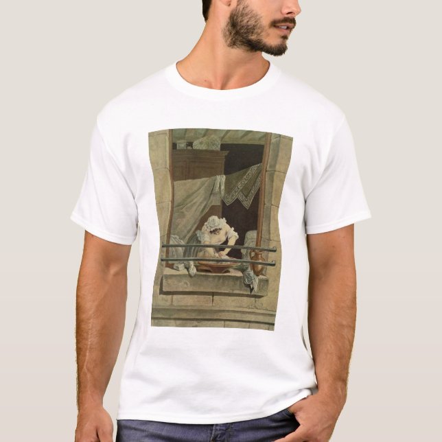 T-shirt O Washerwoman, gravado por J. Laurent Julien (c1 (Frente)