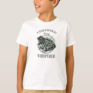 T-shirt O Whisperer do sapo - amante do sapo