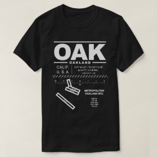 T-Shirt Oakland Metropolitan Int'l Airport OAK
