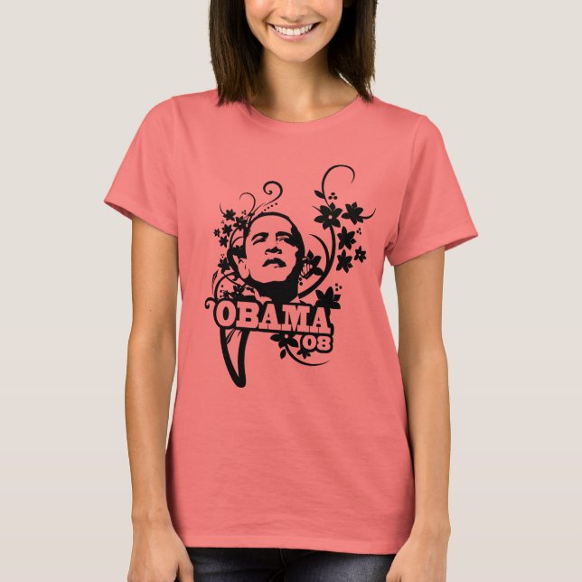 T-shirt Obama '08 (Frente)