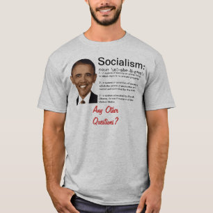 T-shirt Obama: A definição do socialismo