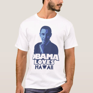 T-shirt OBAMA AMA Havaí