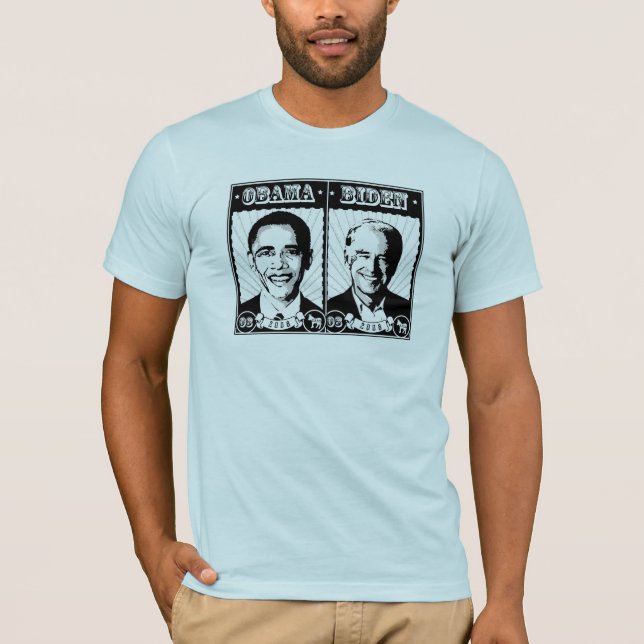 T-SHIRT OBAMA BIDEN (Frente)