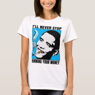 T-shirt Obama: Eu nunca pararei o TShirt da boneca