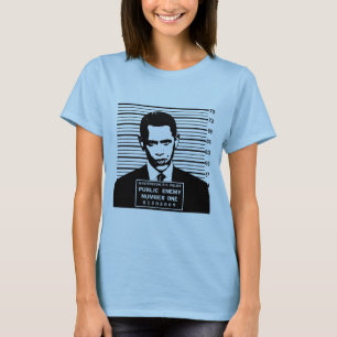 T-shirt Obama - inimigo público número um
