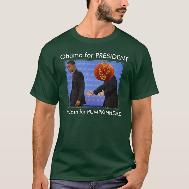T-shirt Obama/McCain Tee Basic (Frente)