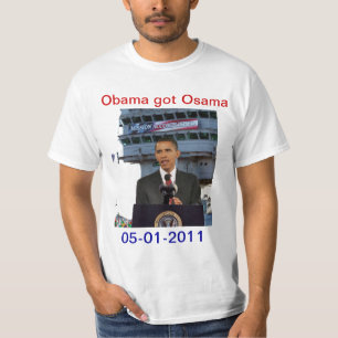 T-shirt Obama - missão realizada