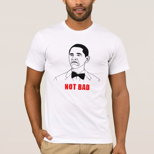 T-shirt Obama Rage Face (Frente)