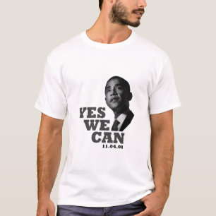 T-shirt Obama - sim nós podemos