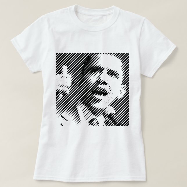 T-shirt Obama Smile (Frente do Design)