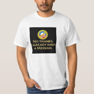 T-shirt ObamaMessiah