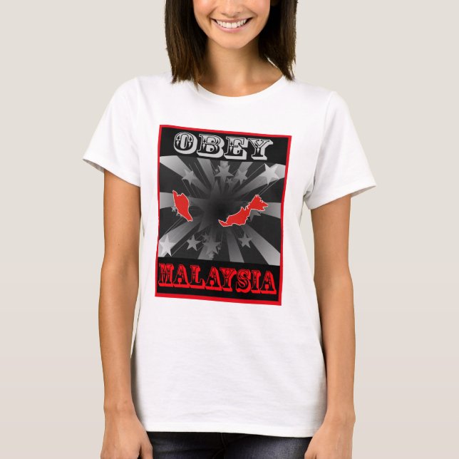 T-shirt Obedeça Malaysia (Frente)