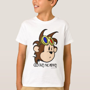 T-shirt obedeça o macaco