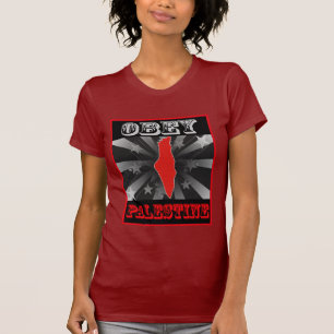 T-shirt Obedeça Palestina
