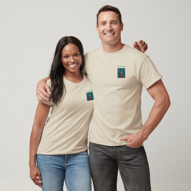 t-shirt objet_18_un homme_2 (Unissex)