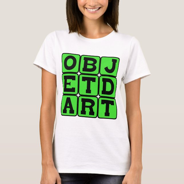 T-shirt Objeto de Arte (Frente)