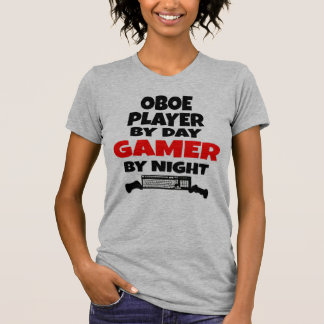 T-shirt Obot Player by Day Gamer by Night