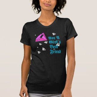 T-shirt Obscuridade do melhor amigo das meninas