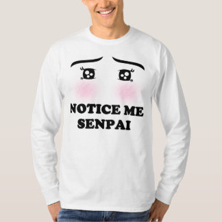 T-shirt Observe-me menina de cora Kawaii Manga do Anime de