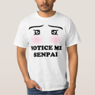 T-shirt Observe-me menina de cora Kawaii Manga do Anime de