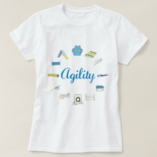 T-shirt Obstáculos da agilidade