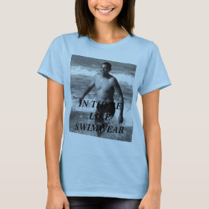 T-shirt obswim, DENTRO LÁ COMO O ROUPA DE BANHO