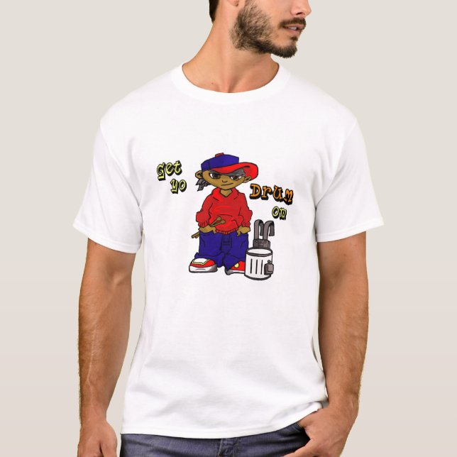 T-shirt Obtenha o cilindro de Yo sobre! (Frente)