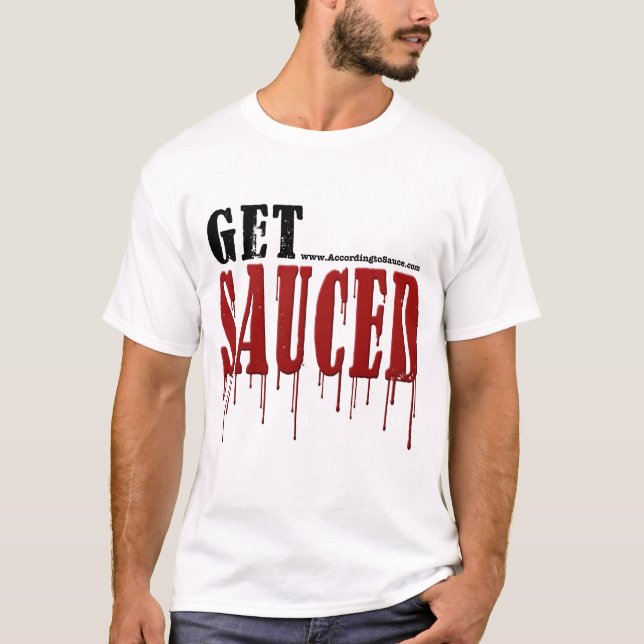 T-shirt Obtenha Sauced (Frente)