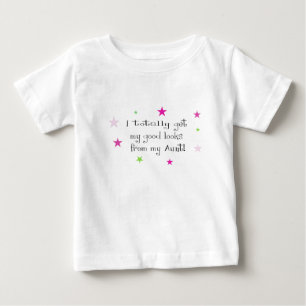 T-shirt Obtenha totalmente meus olhares de minha tia