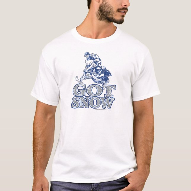 T-shirt Obter-Neve-Afligido-GreyBlu (Frente)