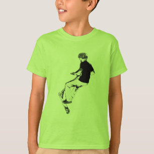 T-shirt Obteve algum ar! - Truque do patinete do conluio