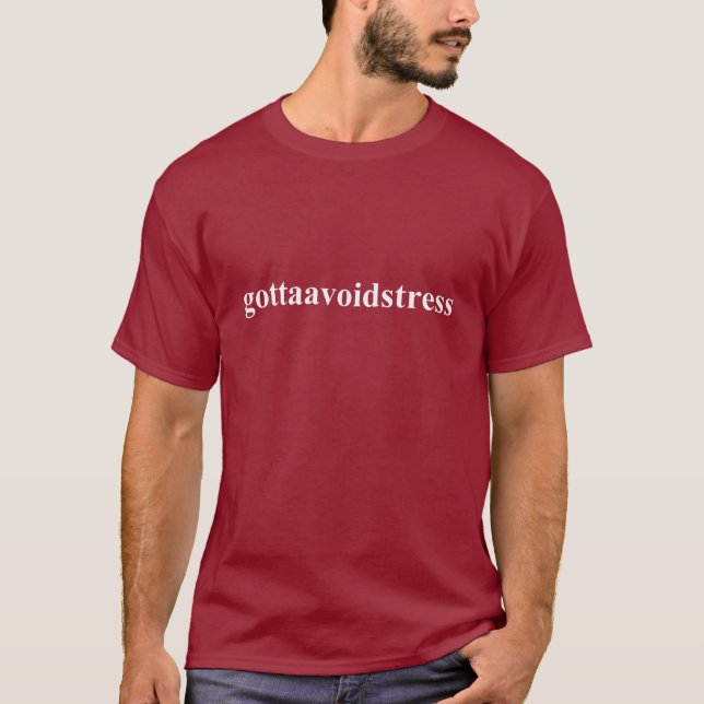 T-shirt Obtido - "conseguiu evitar o esforço " (Frente)