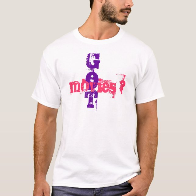 T-shirt obtido dos filmes (Frente)