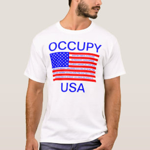 T-SHIRT OCCUPY EUA
