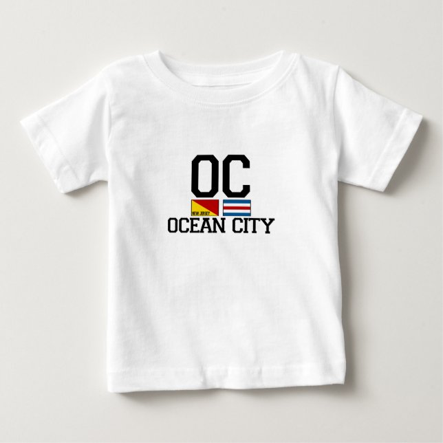 T-shirt Ocean City. (Frente)