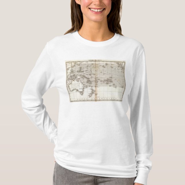 T-shirt Oceano Pacifique dos respiradouros (Frente)