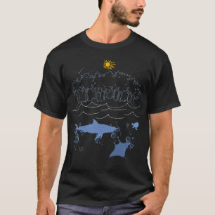 T-shirt Oceano Paraíso
