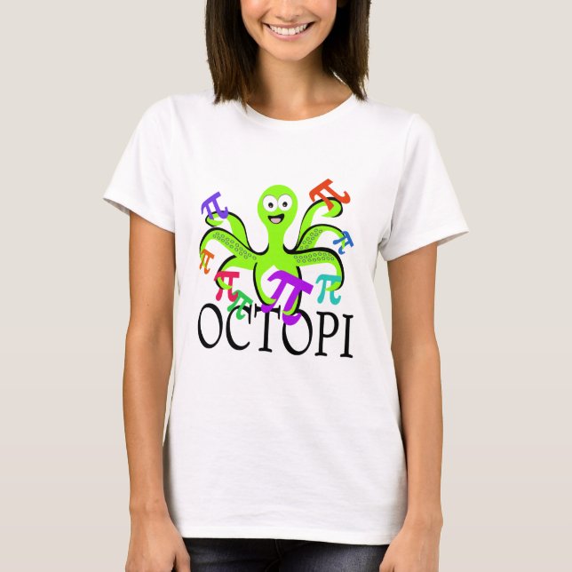 T-shirt Octopia de Dia Pi (Frente)