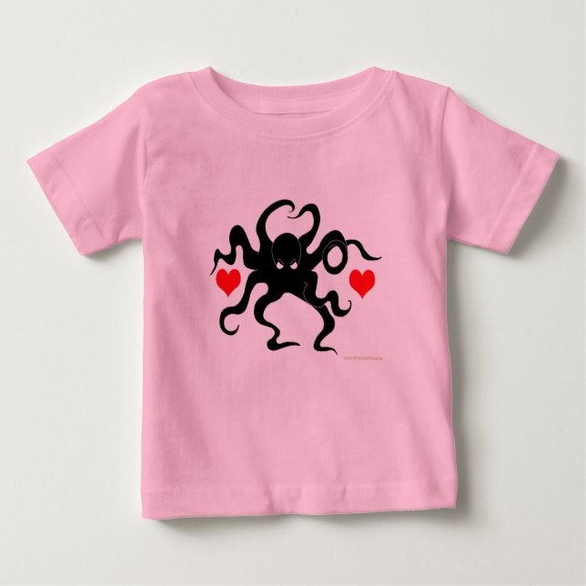 T-shirt Octopus Heart (Frente)