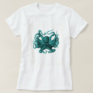 T-shirt Octopus Vintage