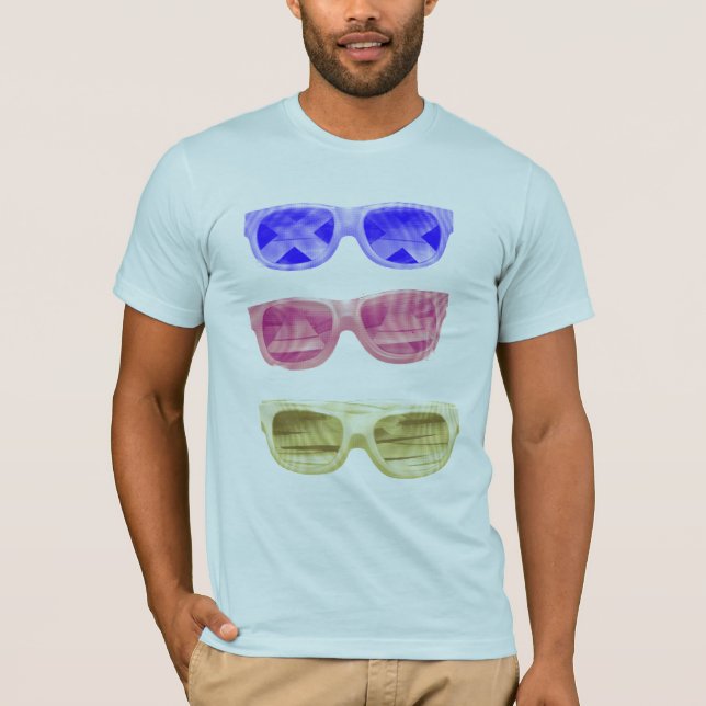 T-shirt óculos de sol (Frente)
