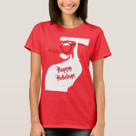 T-shirt Óculos nos Papais noeis