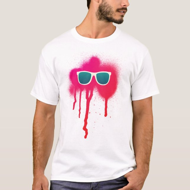 T-shirt Óculos Solares Retroativos (Frente)