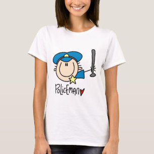 T-shirt Ocupação do polícia
