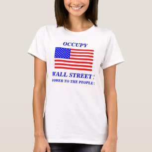 T-SHIRT OCUPE A ALIMENTAÇÃO DA RUA DA PAREDE PARA AS PESSO