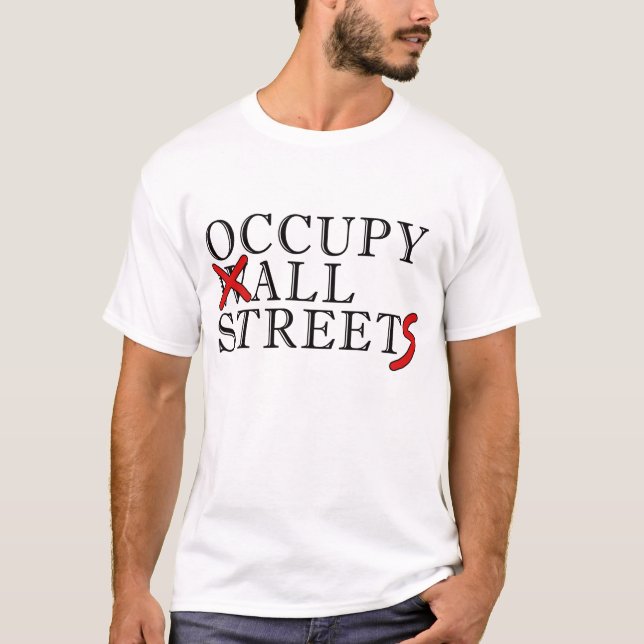 T-SHIRT OCUPE TODAS AS RUAS (Frente)
