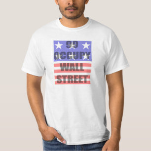 T-shirt ocupe Wall Street
