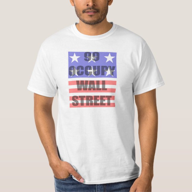 T-shirt ocupe Wall Street (Frente)