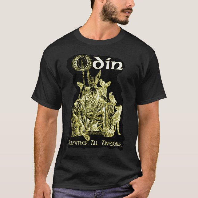 T-shirt ODIN! "Metálico " (Frente)